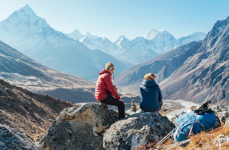 Everest Base Camp trek in Nepal – the gateway to the world’s highest summit.
