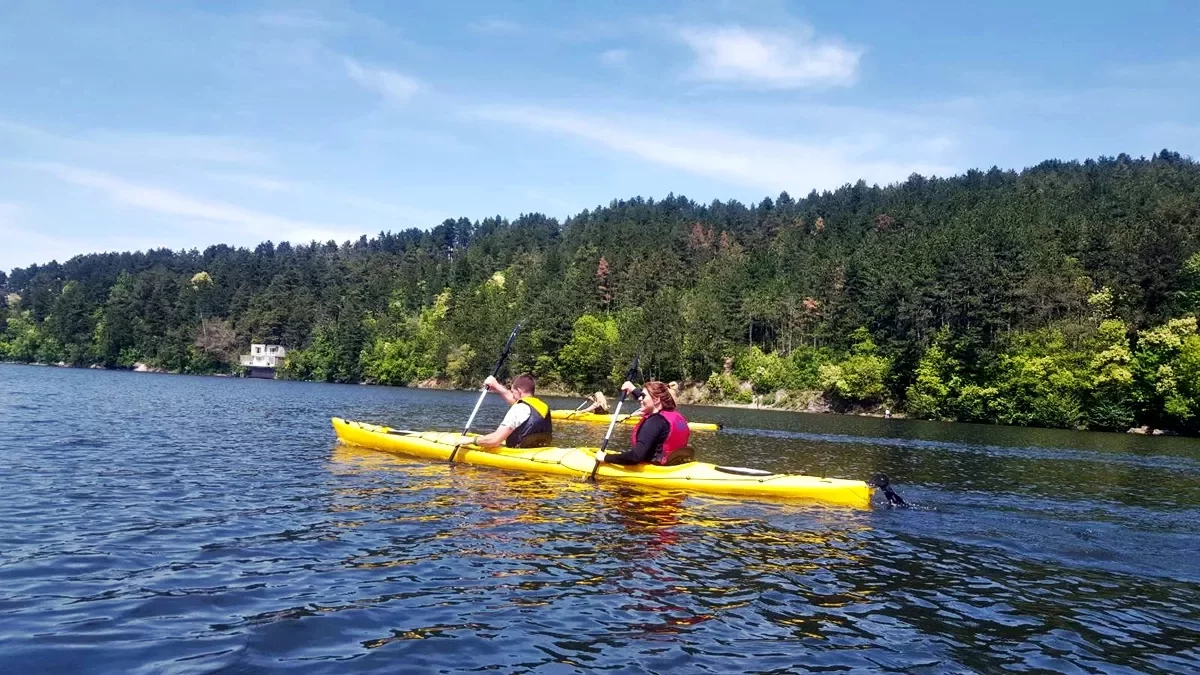 Kayak ultime au réservoir d'Iskar