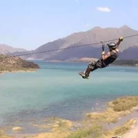 Zipline Adventure from Mendoza in Potrerillos Valley