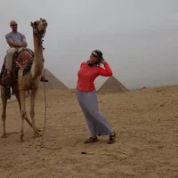 Tour al Atardecer o Amanecer: Pirámides de Giza a Caballo o en Camello