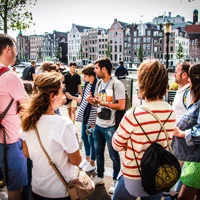 Amsterdam full day tour: Walking, Biking and Cruising