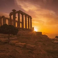 Private Sunset Tour of Cape Sounion, Temple of Poseidon & Athens Riviera