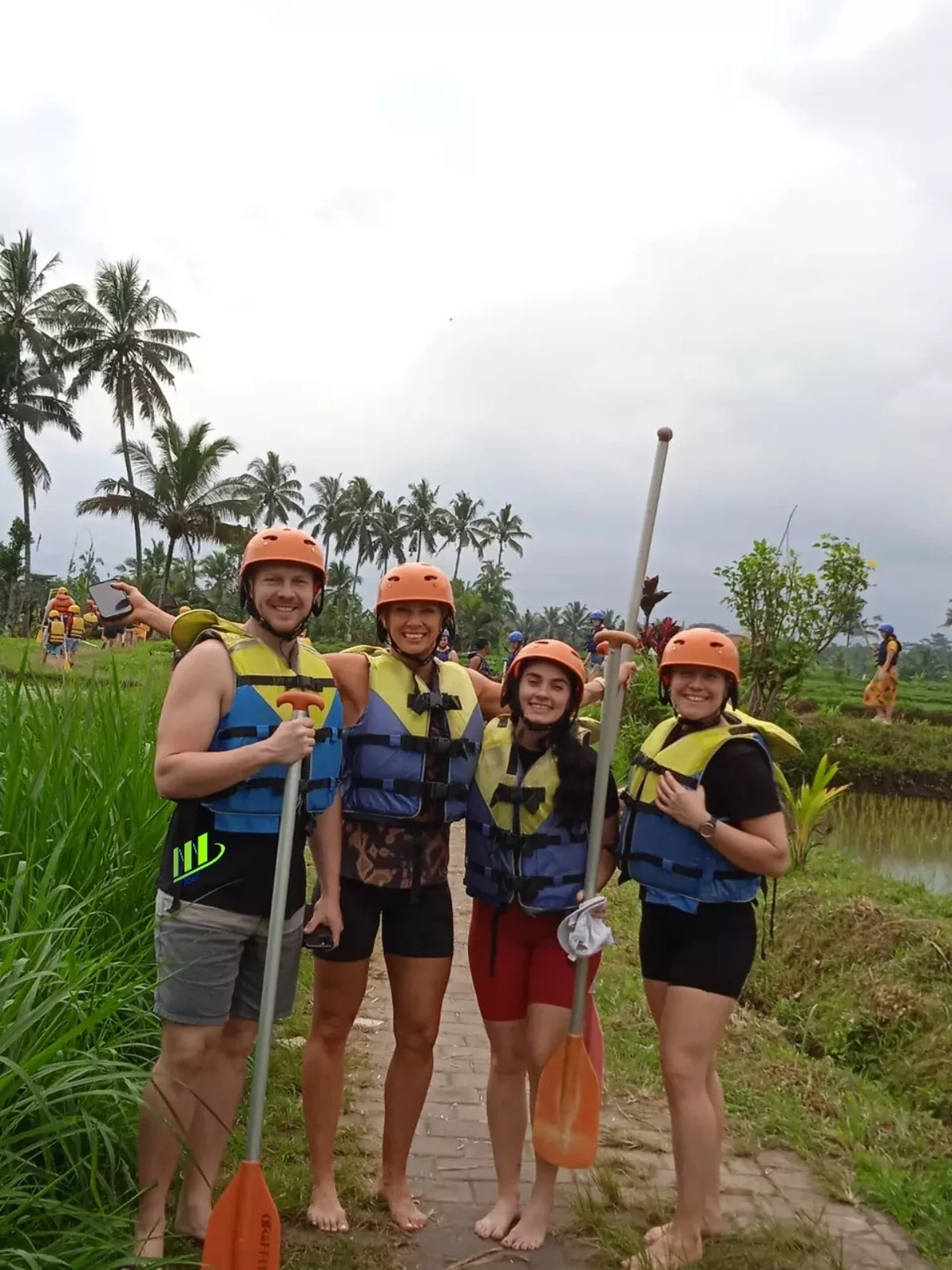 Tägliches Abenteuer: Wildwasser-Rafting am Ayung