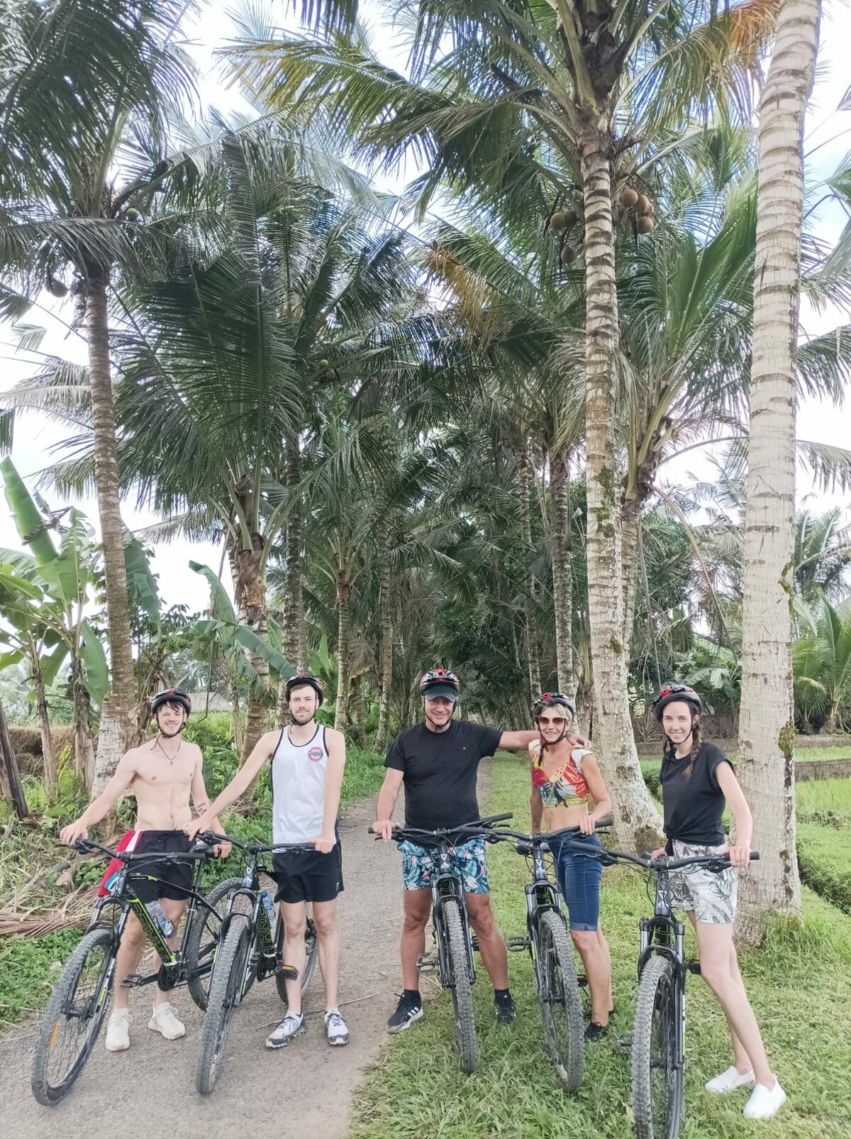 Bali Ländliche Öko Privat-Radtour in Ubud mit Mittagessen