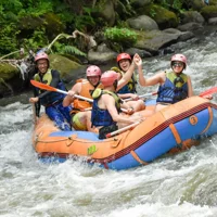 Private White Water Rafting Ubud with Bali Swing Tour