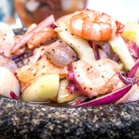 Mexikanische Meeresfrüchte-Verkostung ab San Diego
