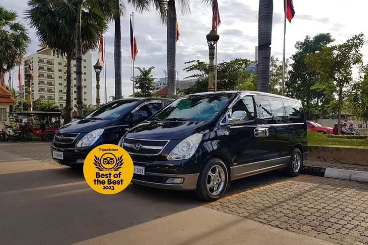 Transfert privé de Phnom Penh à Siem Reap