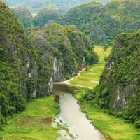 Ninh Binh Ganztagesausflug ab Hanoi: Hoa Lu, Tam Coc Bootsfahrt