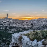 Tour Guiado al Atardecer en Matera: Murgia Timone y Belvedere con Transfer