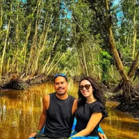Mercado Flotante de Cai Rang y Bosque de Cajuput de Tra Su