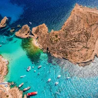 Küstenfähren-Kreuzfahrt zur Blauen Lagune (Insel Comino)