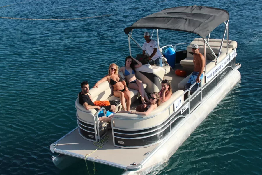 Self-Drive Pontoon Boat