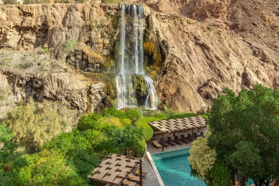 Main Hot spring from Amman