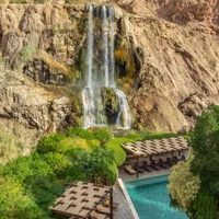 Main Hot spring from Amman