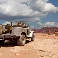 Wadi Rum jeep tour from Petra