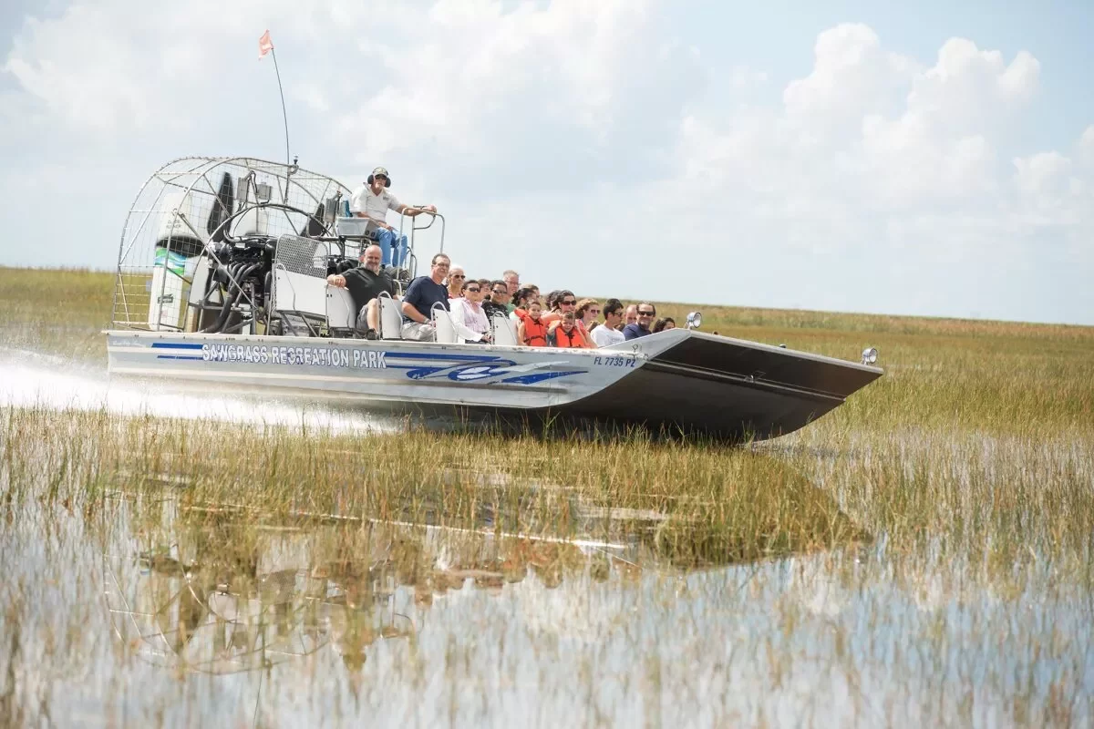 Everglades Eintrittskarte mit Airboat-Fahrt und Wildtiershow